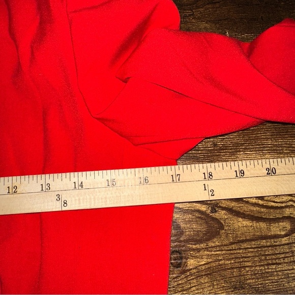 Vince Camuto Jacket Womens 6 Rouge Nina Notched Collar Open Front Blazer - Picture 5 of 9